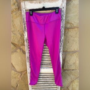 Tesla Legging Womens XL Pink Purple Skin Stretch Yoga Pants Lightweight Active